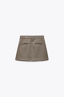 JUPE COURTE PLISSÉE ZW COLLECTION