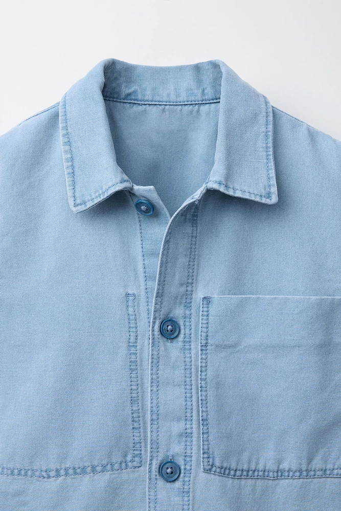 CANVAS OVERSHIRT