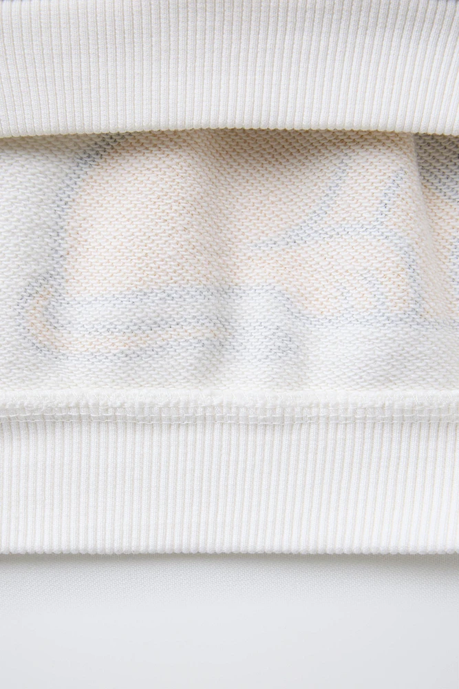 LION PRINT SWEATSHIRT