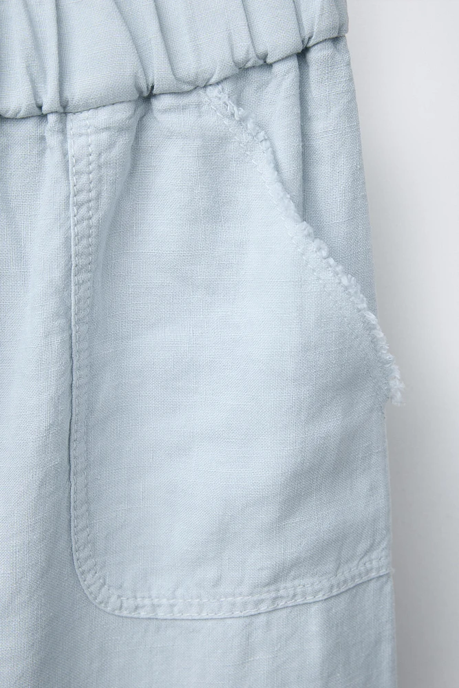 PANTALON 100 % LIN