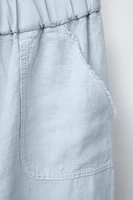 PANTALON 100 % LIN
