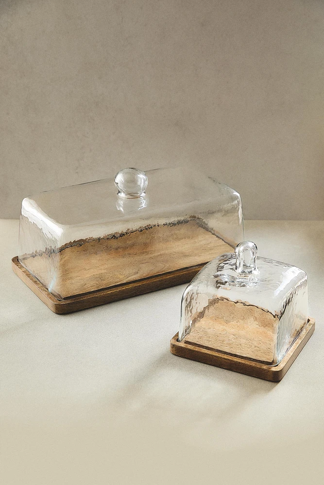 RECTANGULAR TRAY WITH LID