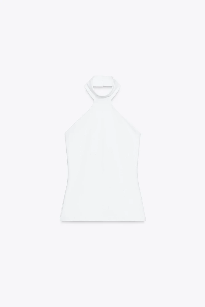 TOP HALTER POLYAMIDE