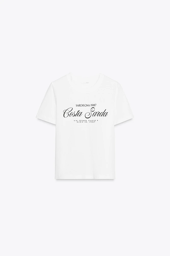 TEXT T-SHIRT