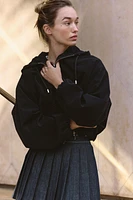 RUBBERIZED HOODED JACKET