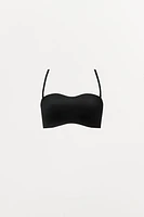 STRAPPY BANDEAU BRA WITH POLYAMIDE