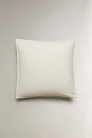 PILLOWCASE WITH BACKSTITCHING