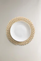 SET DE TABLE ROND CROCHET