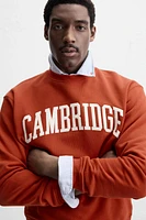 CAMBRIDGE© PATCH SWEATSHIRT