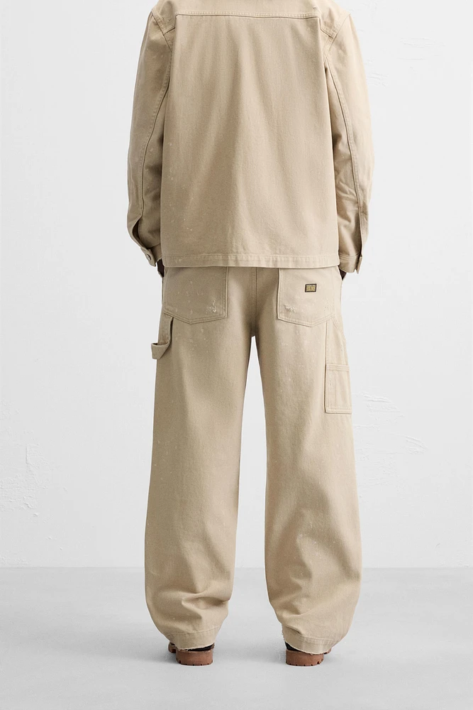 SPLATTER CARPENTER PANTS