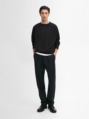100% wool knit sweater