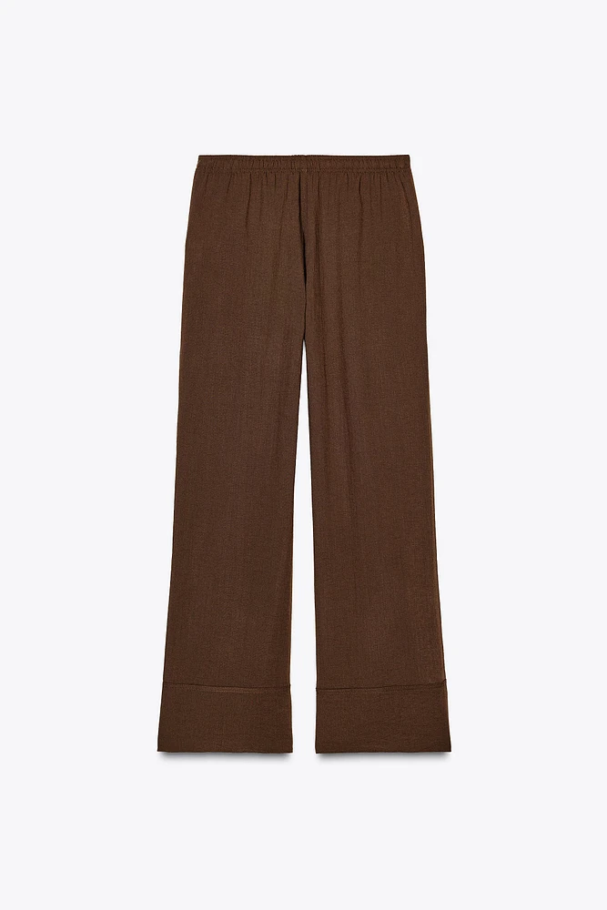 PANTALON STYLE PYJAMA