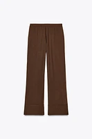 PANTALON STYLE PYJAMA