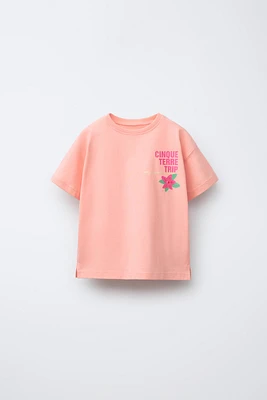 BEACH PRINT T-SHIRT