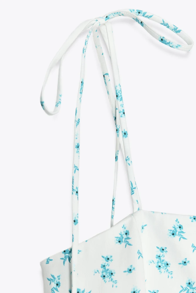 FLORAL PRINT DRESS