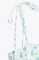 FLORAL PRINT DRESS