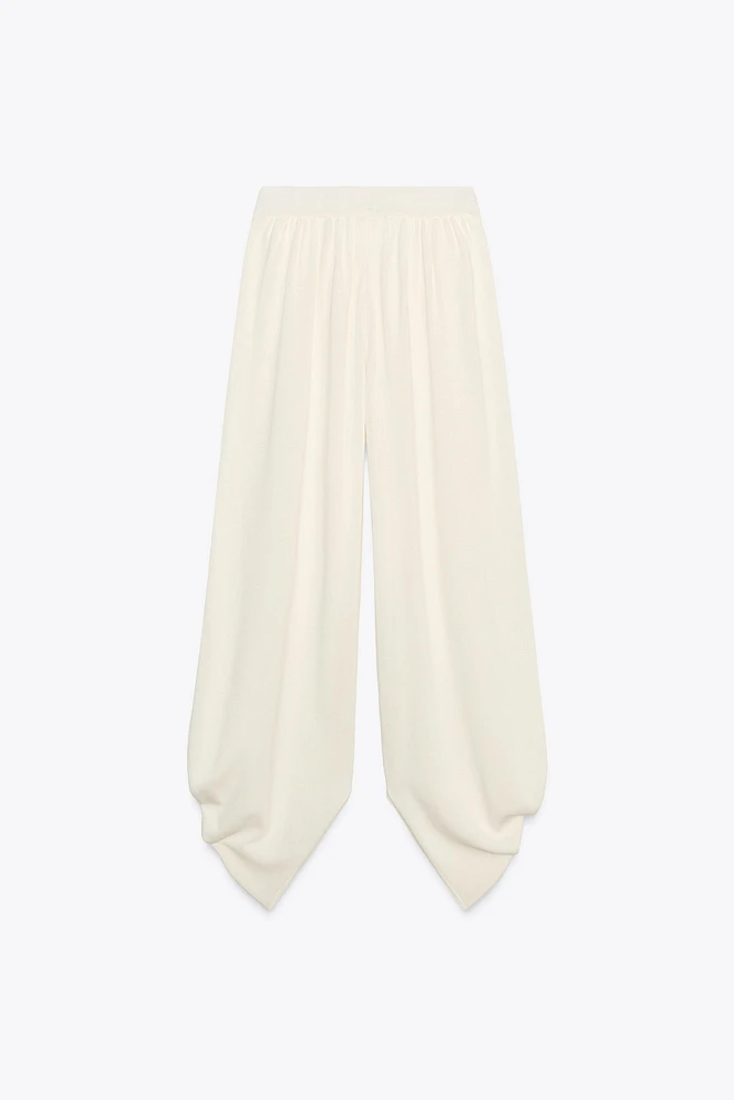 PANTALON EN MAILLE BOUFFANT