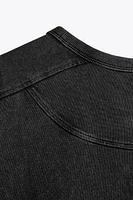 WASHED HEAVY COTTON T-SHIRT
