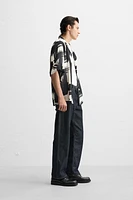 ABSTRACT PRINT SHIRT