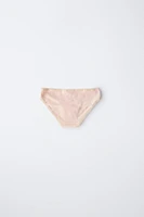 AGES 2-6/ SIX-PACK OF DAISY PRINT BRIEFS