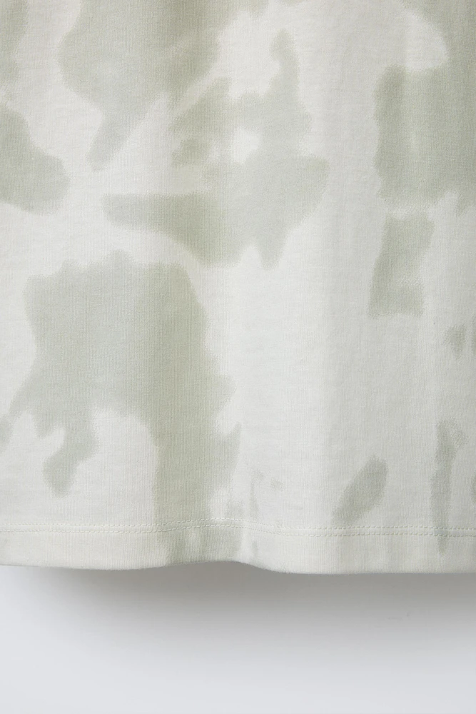 T-SHIRT TIE DYE IMPRIMÉ SKATER