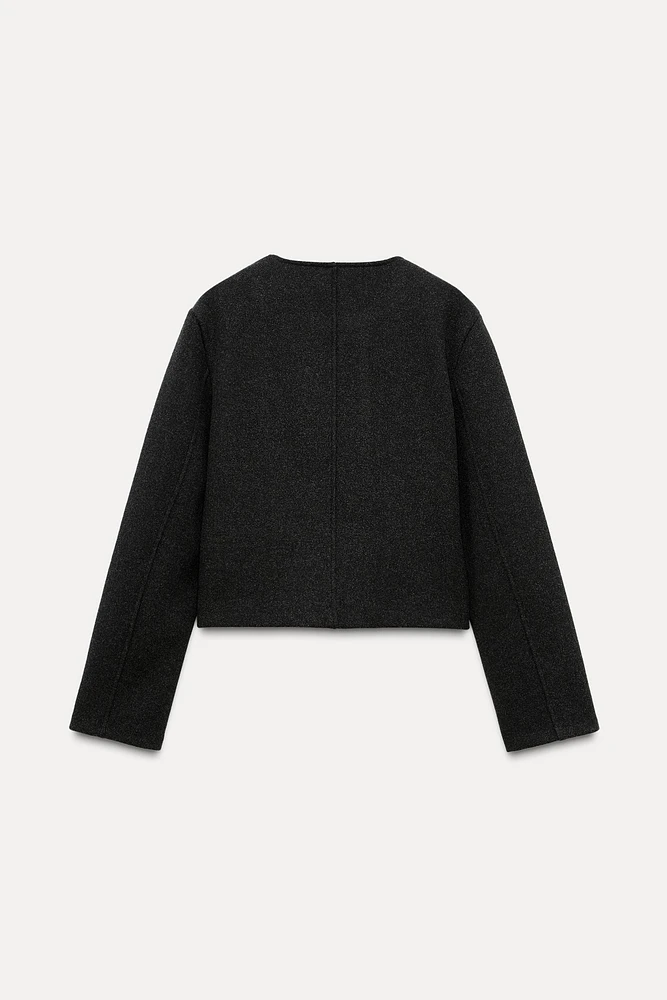 CLOTH BUTTON JACKET
