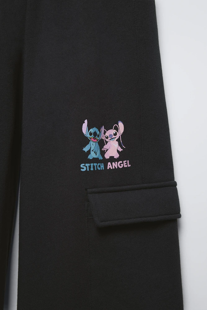 STITCH & ANGEL © DISNEY PLUSH CARGO PANTS