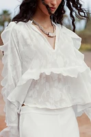 RUFFLED SHIRT