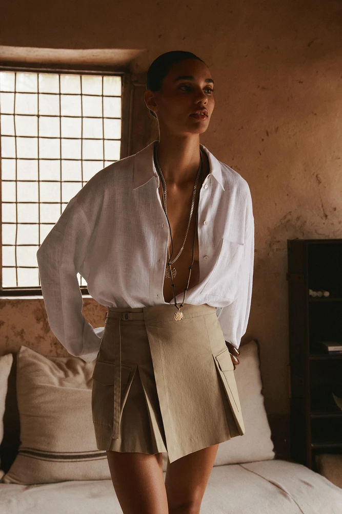 PANTALON-JUPE CARGO
