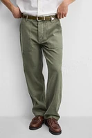 PANTALON DÉLAVÉ REGULAR FIT
