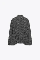 CAPE TIE BLOUSE ZW COLLECTION