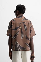 LEAF PRINT SHIRT