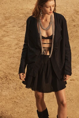 LIMITED EDITION COMBINATION SHORT SKIRT