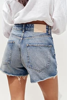 Z1975 RIPPED LOW-RISE SHORTS