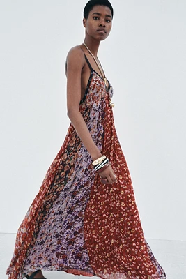 FLORAL PRINT DRESS ZW COLLECTION