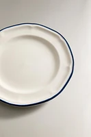 SIDE PLATE WITH CONTRAST RIM