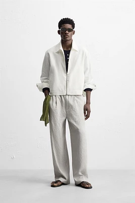 STRIPED FLOWY PANTS