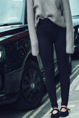 WIDE WAISTBAND LEGGINGS