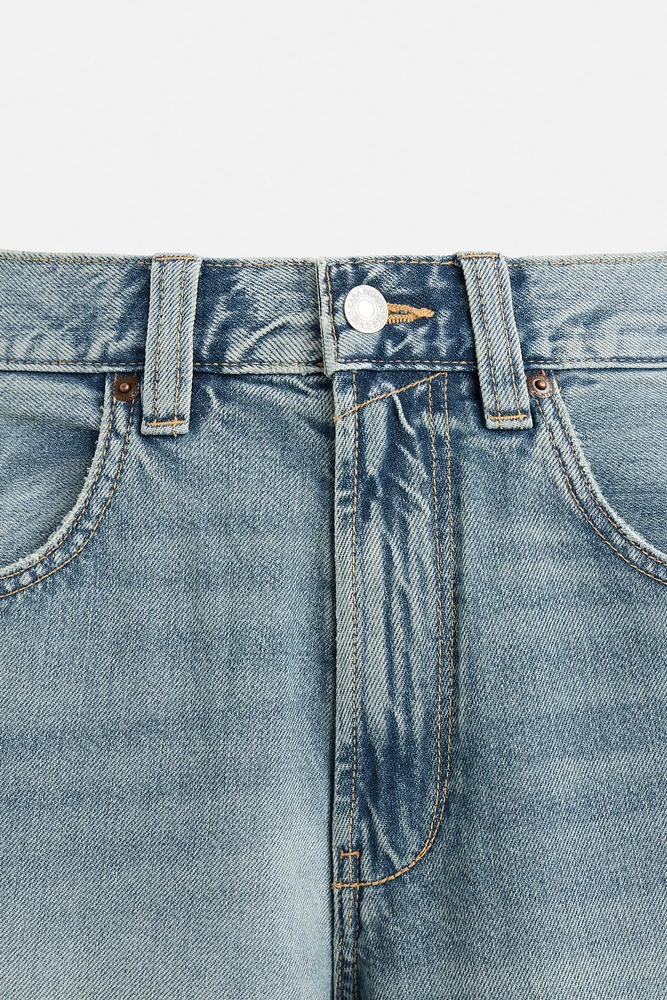 BAGGY FIT DENIM SHORTS