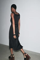 ZW COLLECTION SATIN MIDI DRESS