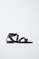 STUDDED SANDALS