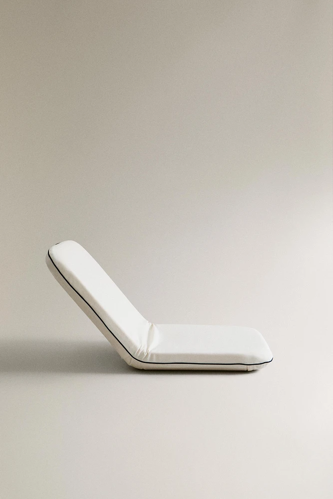 RECLINING BEACH FLOOR CHAIR