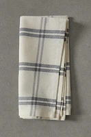CHECK COTTON NAPKINS (SET OF 2