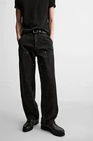 STRAIGHT FIT CARPENTER JEANS