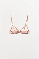 SOUTIEN-GORGE À ARMATURES EN DENTELLE