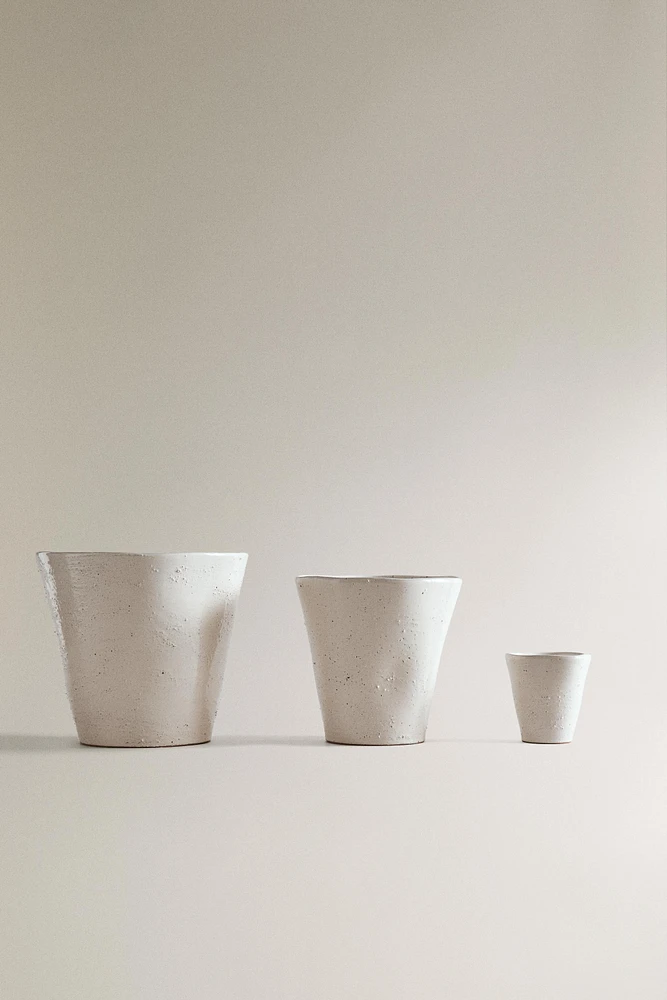 POT GRÈS BORD IRRÉGULIER JARDIN