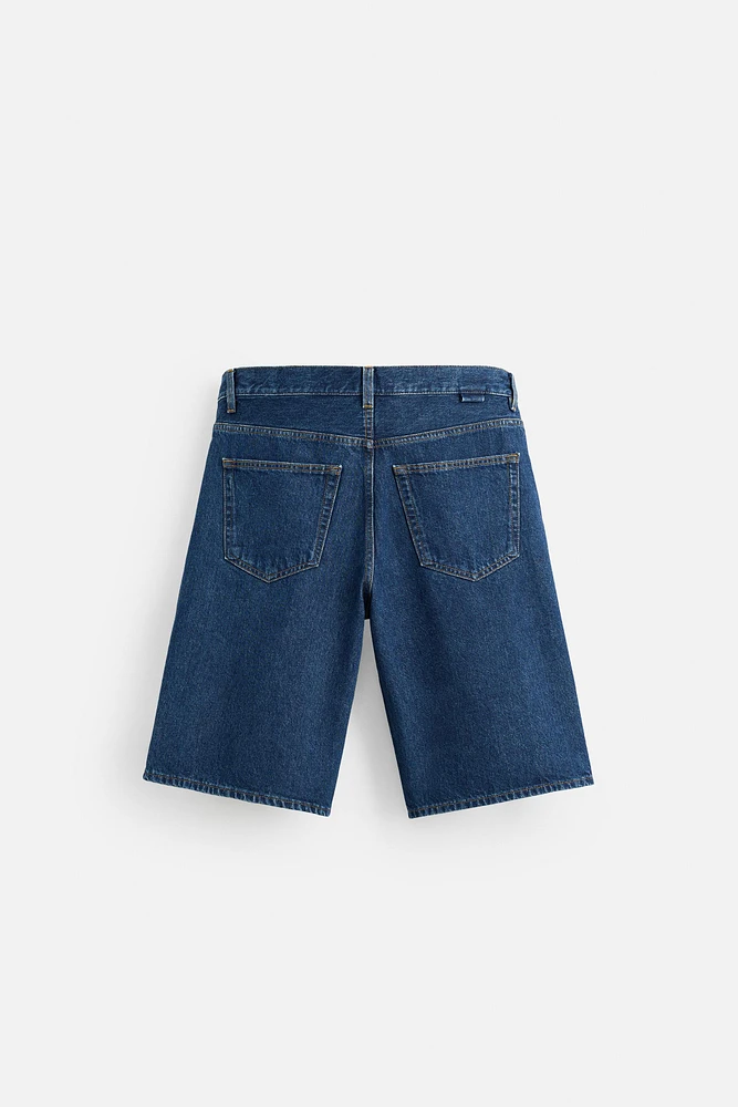 BERMUDA EN DENIM BAGGY FIT