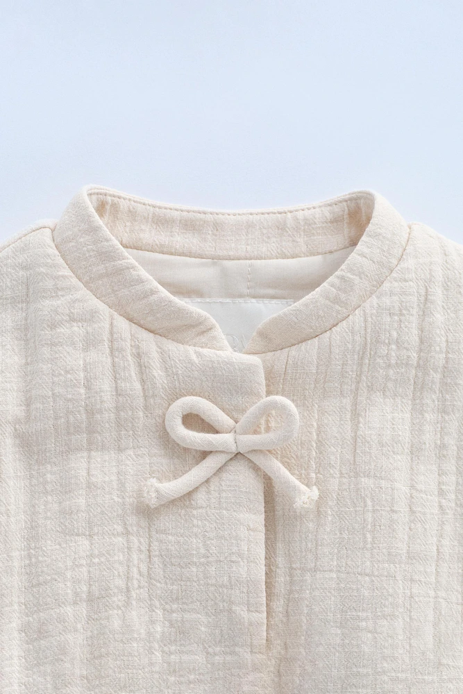 ZARA TIMELESS - VESTE MATELASSÉE LACETS