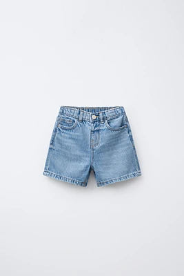 DENIM BERMUDA SHORTS