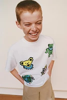 GRATEFUL DEAD AND RHINO ENTERTAINMENT © PRINTED T-SHIRT